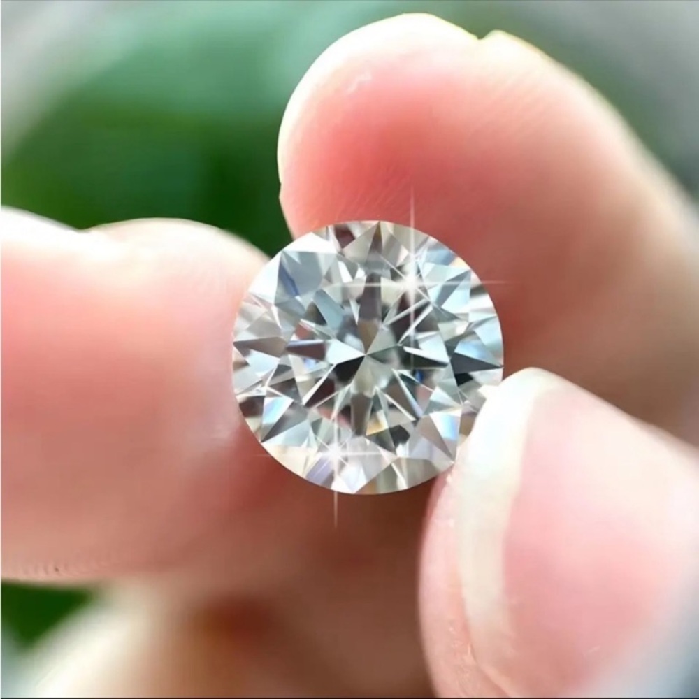 Certified 0.50ctw Moissanite Loose Stone NEW